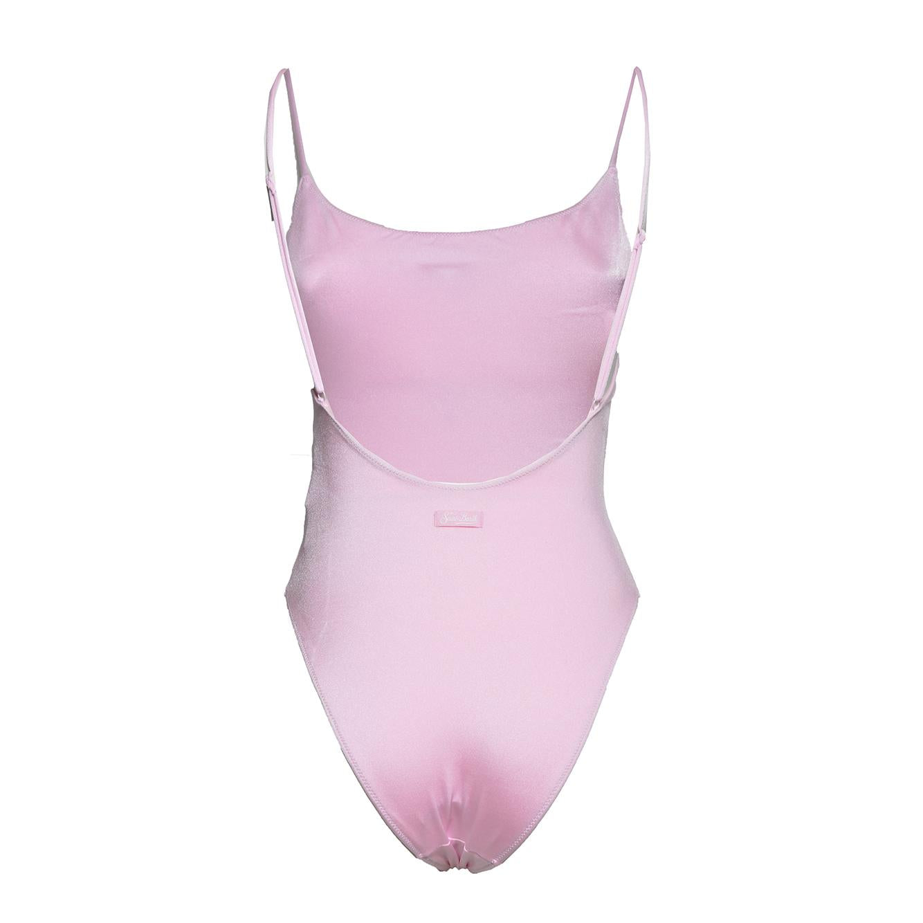 cecille jr round neck one piece swimsuit