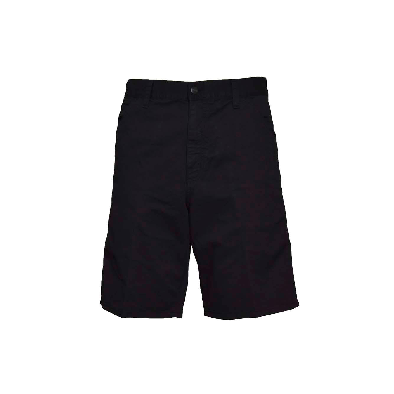 Bermuda Single Knee in cotone nero Carhartt Wip