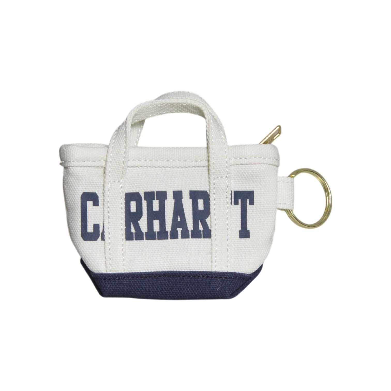 mini tote bag keychain 100% cotton 'dearborn' canvas