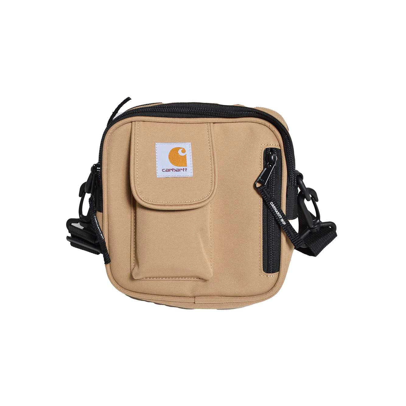 Borsa Essentials piccola in tela di nylon nocciola Carhartt Wip