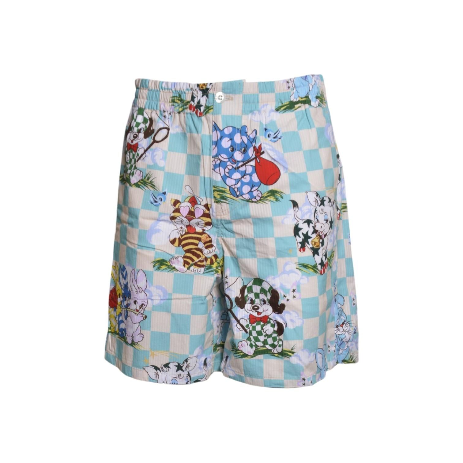 kenzo cartoon elasticated short