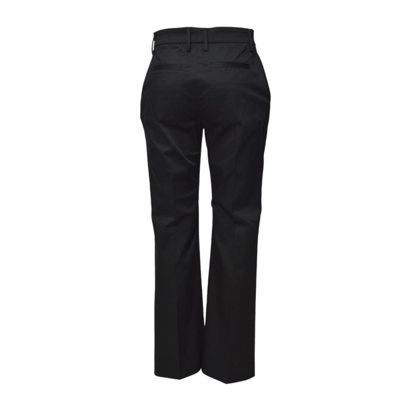 Pantalone Sandy in cotone nero Room52