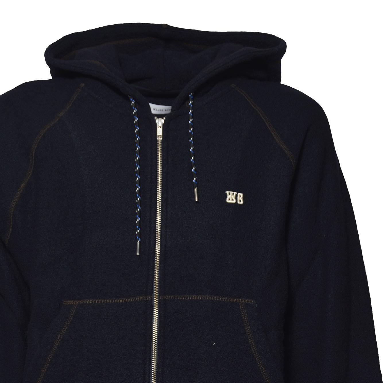 october hoodie - boiled wool jersey