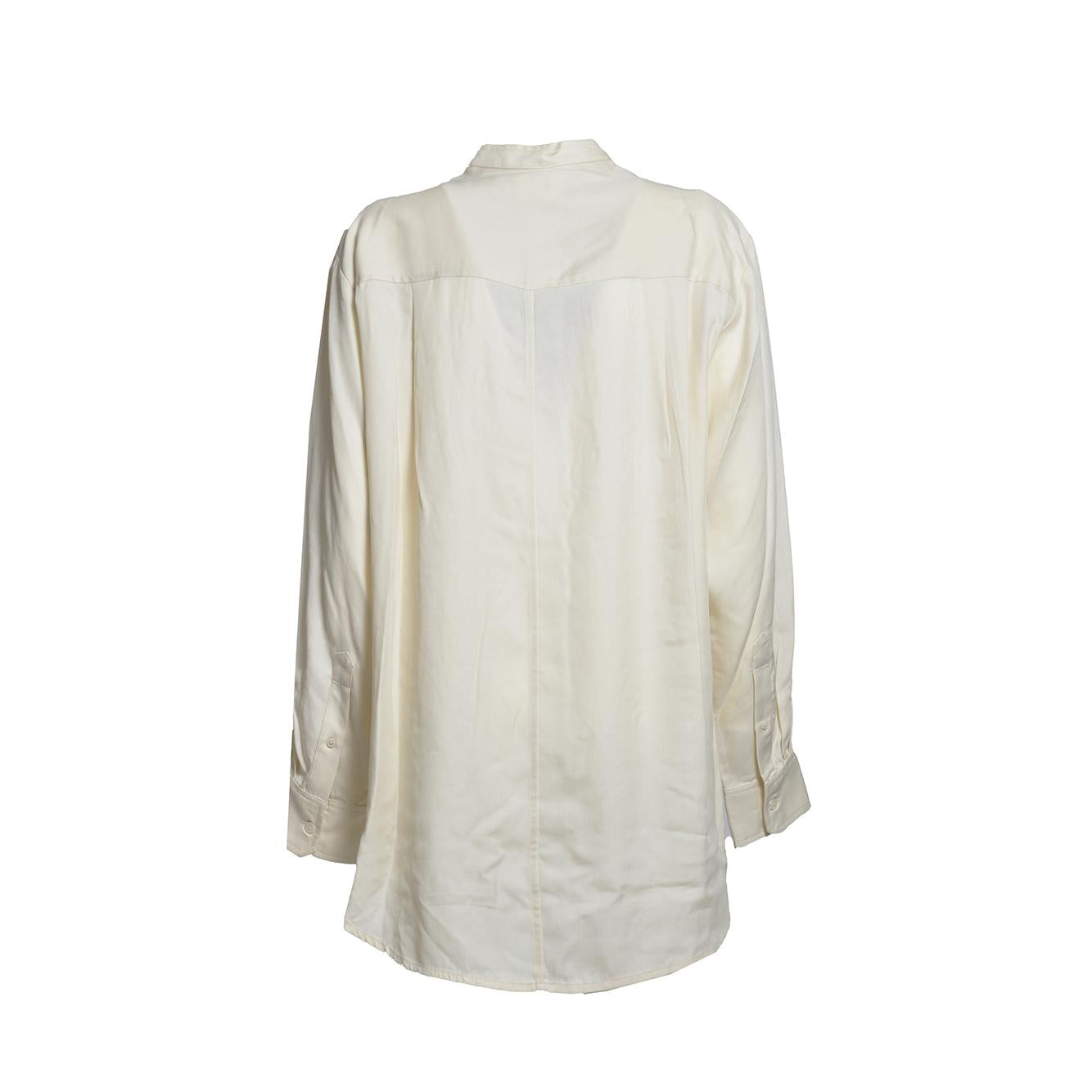 Blusa Britten in cotone ecrù con ricami Isabel Marant