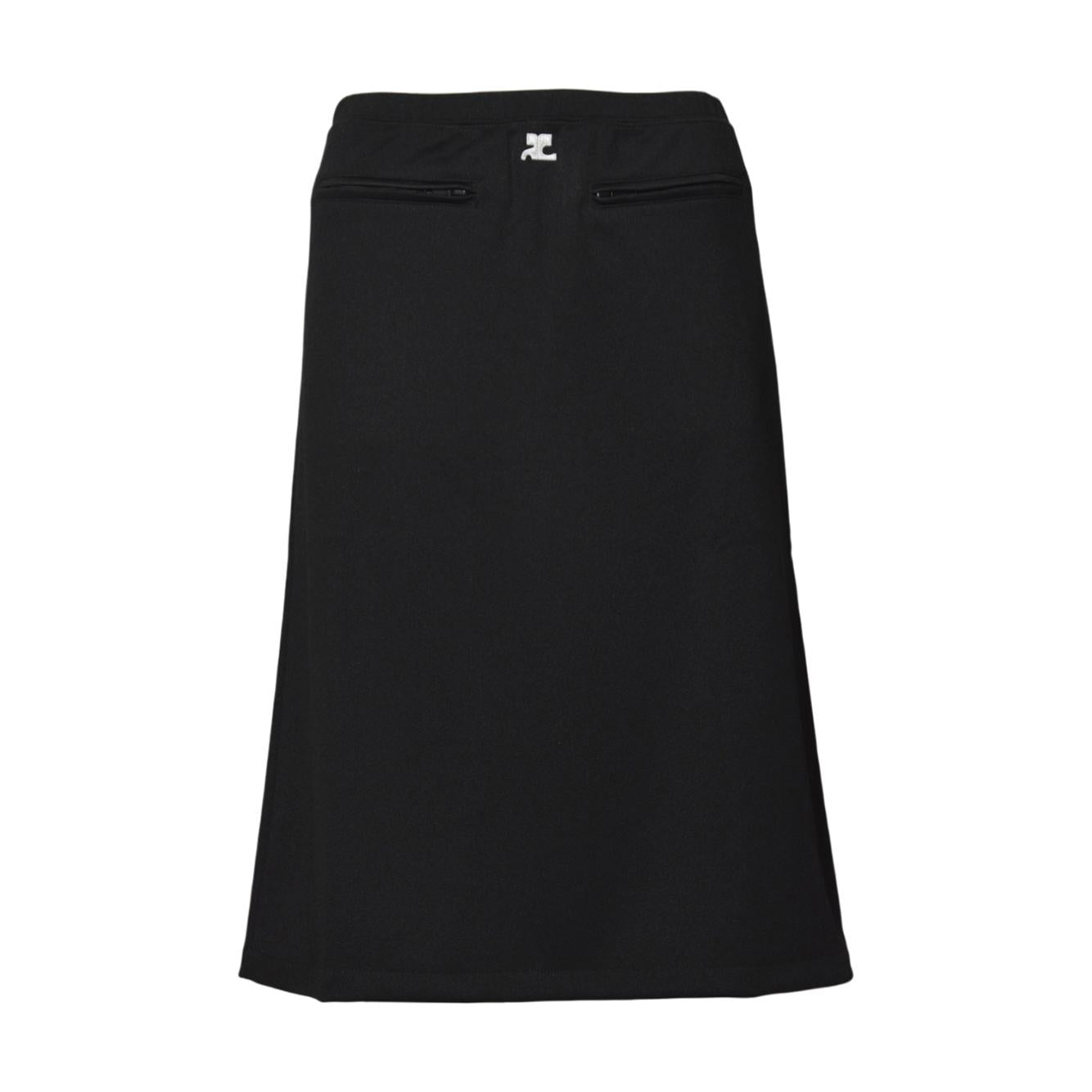 interlock tracksuit skirt
