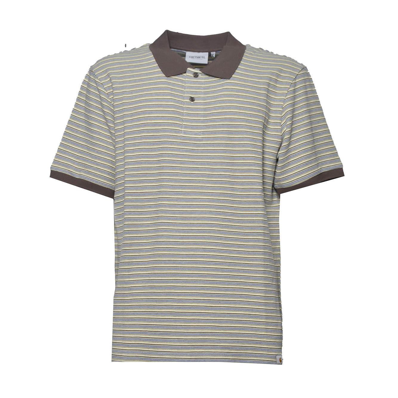 s/s dion polo cotton waffle