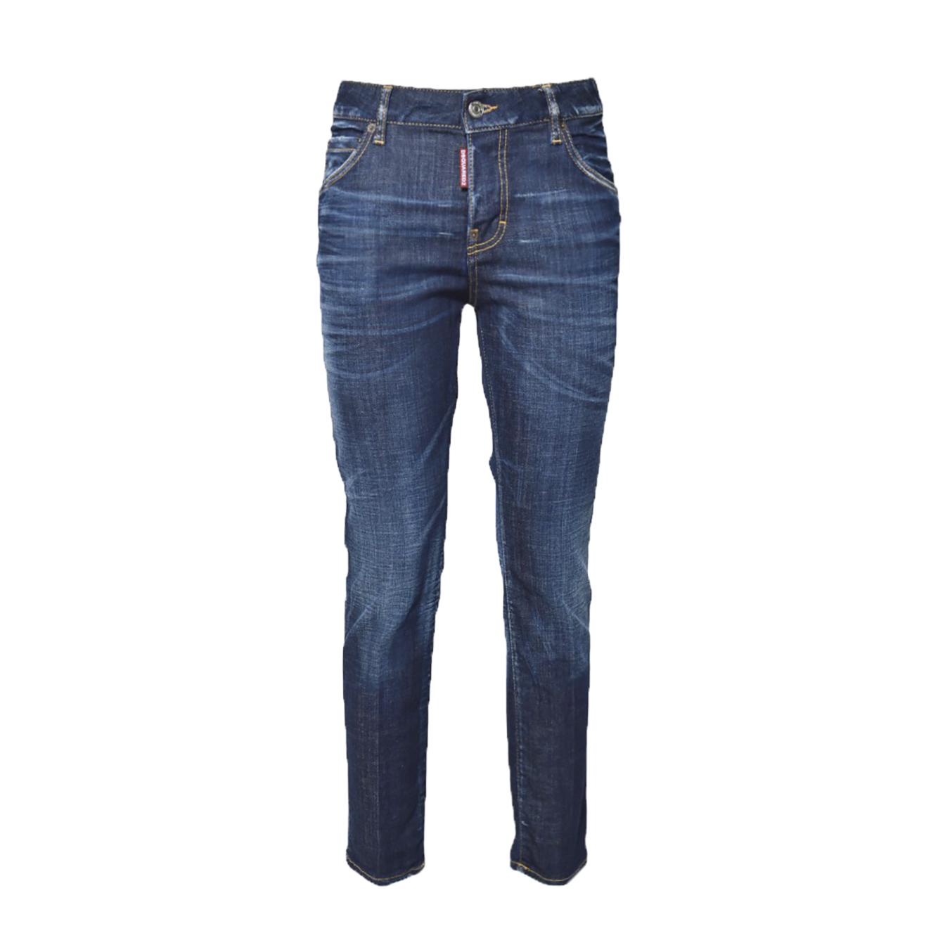 Jeans Cool Girl in cotone denim blu Dsquared2