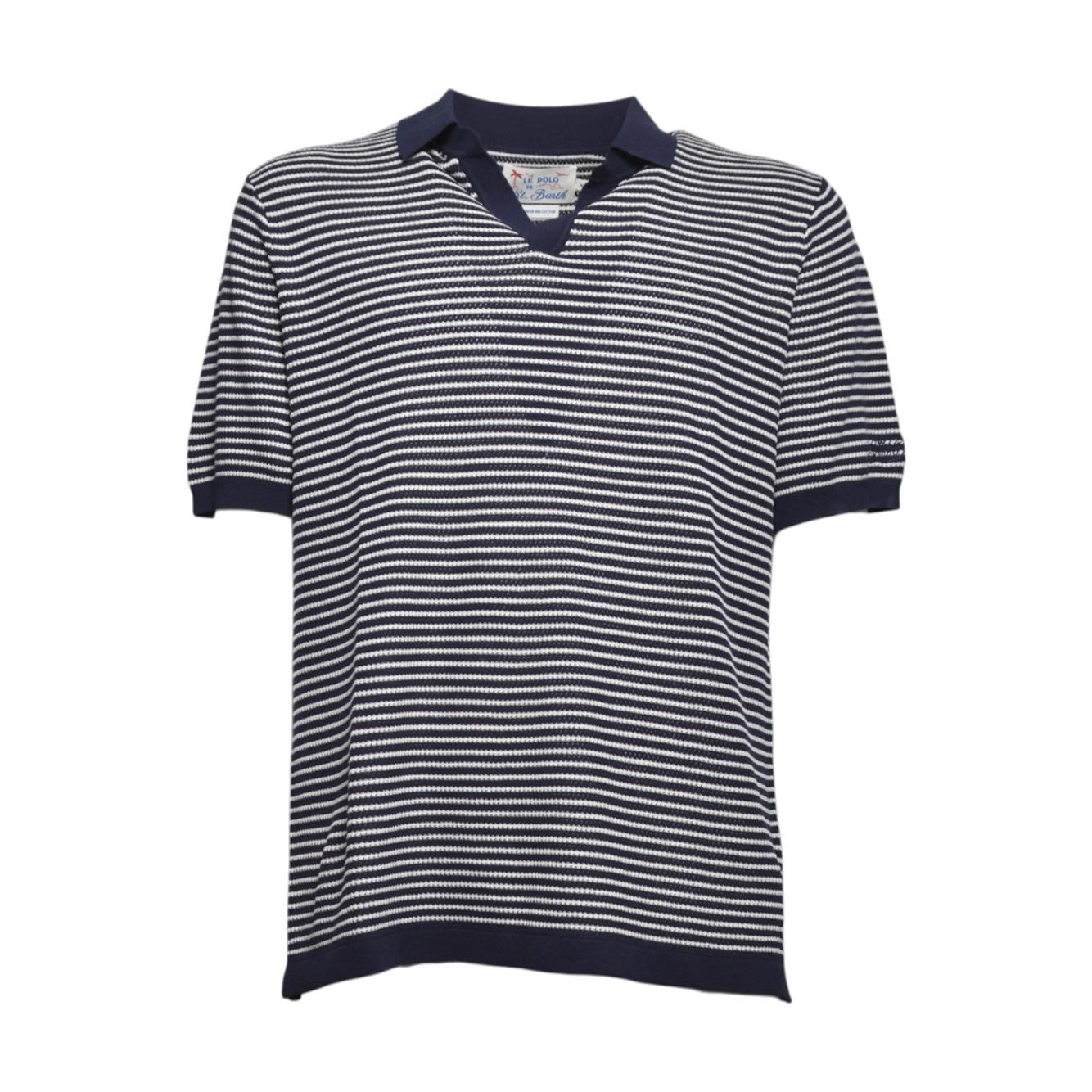 sloan stripes polo shirt cotton short sleeves