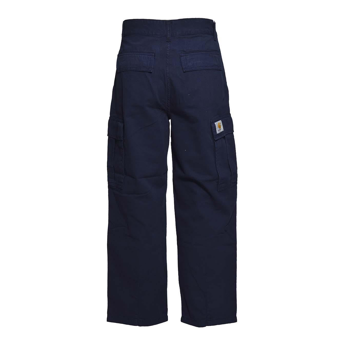 Pantalone Cole Cargo in cotone blu Carhartt Wip