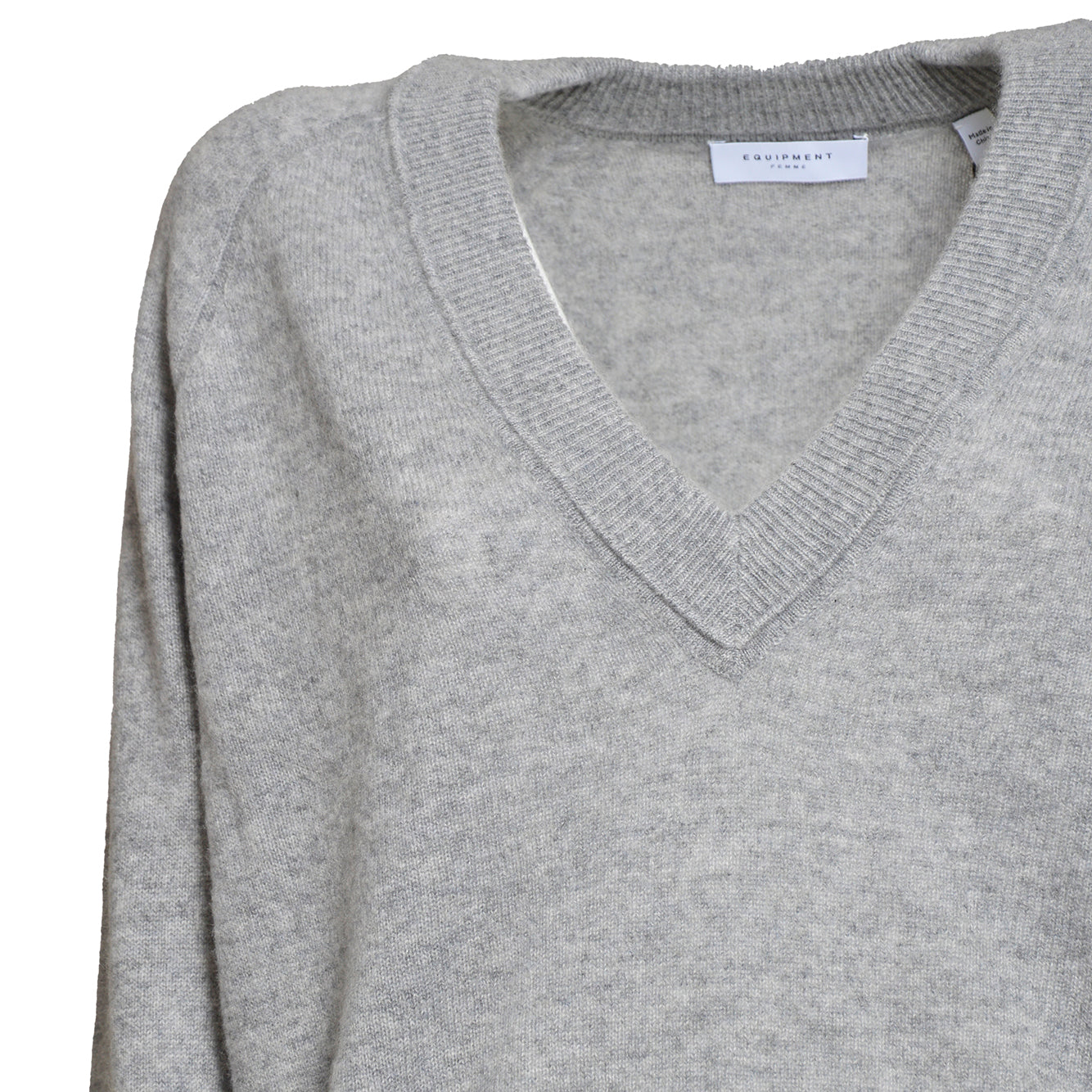 Equipment 6109SW01372HEATHERGREY