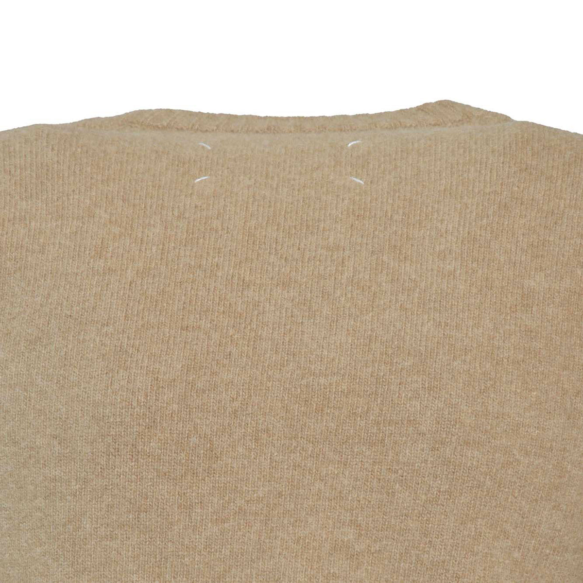 Top in lambswool cammello Maison Margiela 
