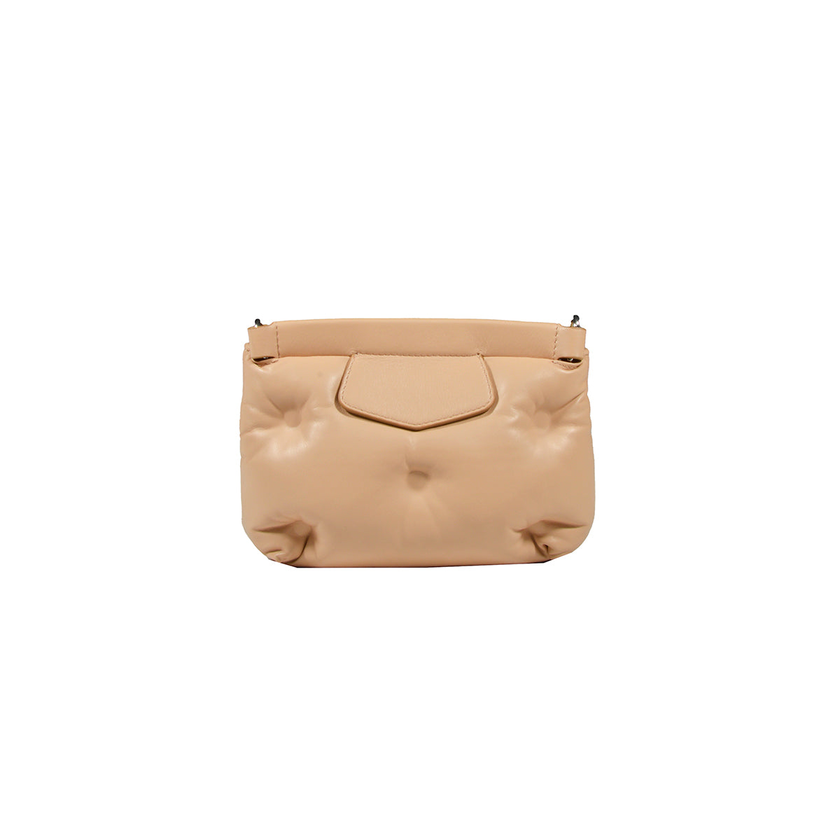 Borsa Glam Slam red carpet padded mini nude Maison Margiela 