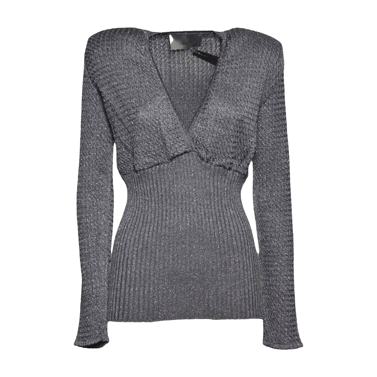 sissi v-neck top l/s 