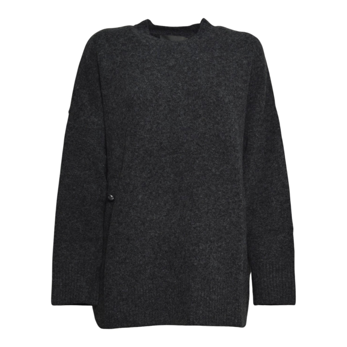 andrea embroidered crewneck pull 