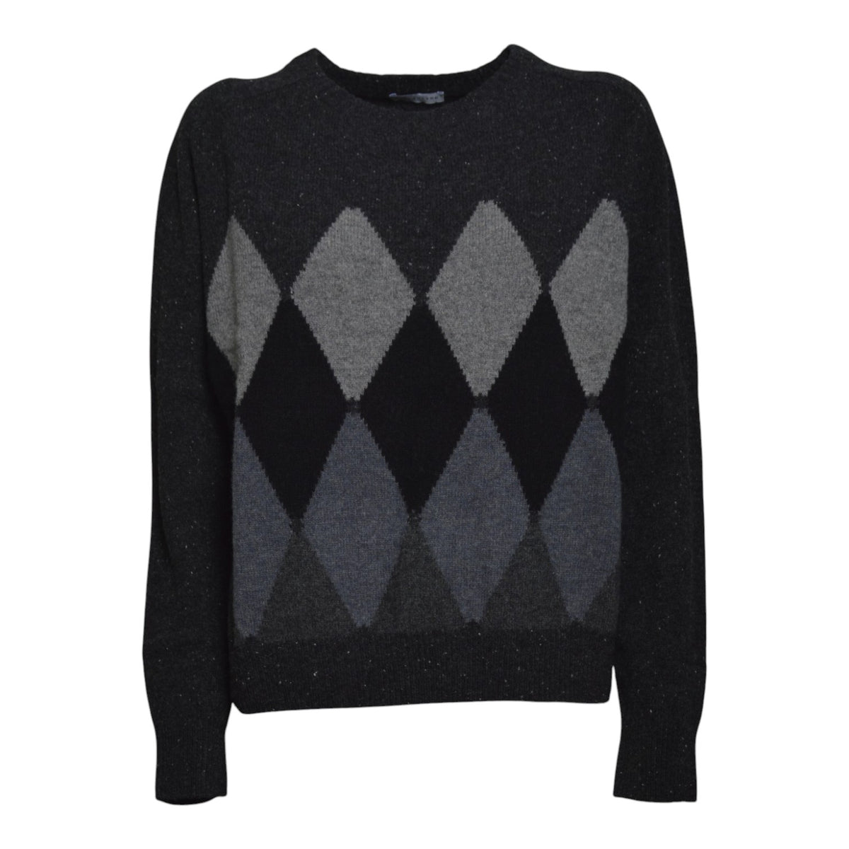 r neck pullover classic diamond 