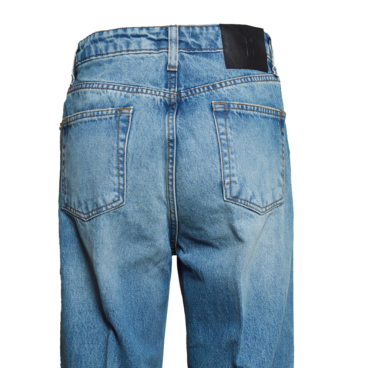 wide leg trousers bull denim 