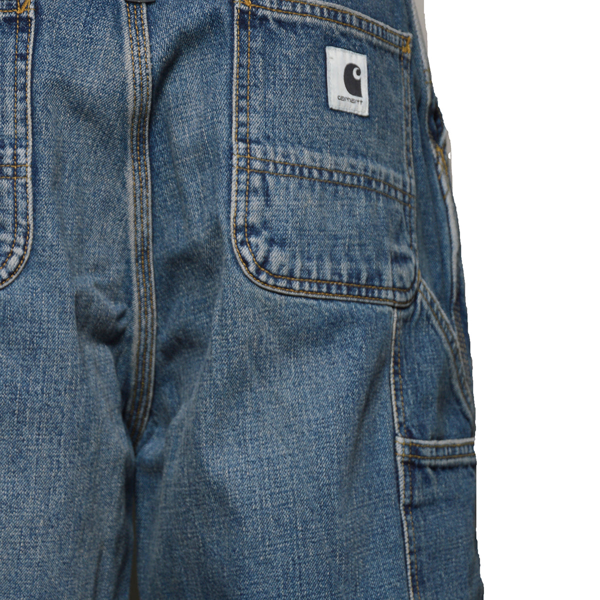 w' brandon single knee pant 100% cotton 'camano' denim 