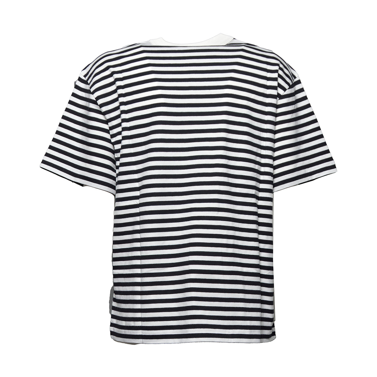 w' s/s ezra t-shirt cotton single jersey, righe 