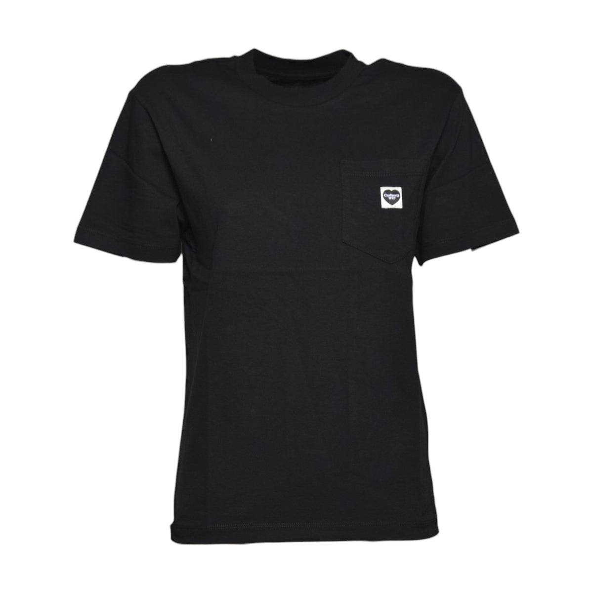 w' s/s pocket small heart t-shirt 