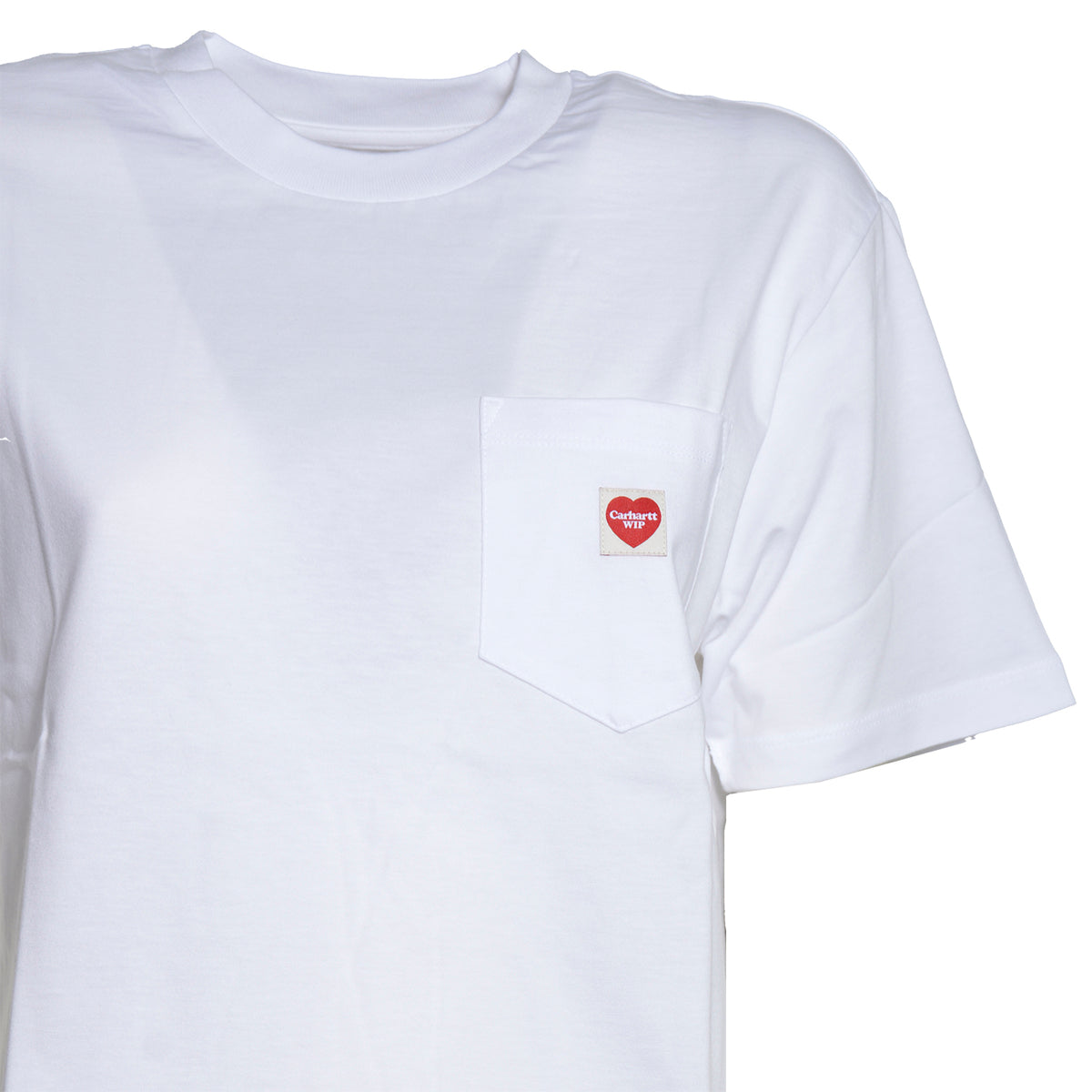 w' s/s pocket small heart t-shirt 