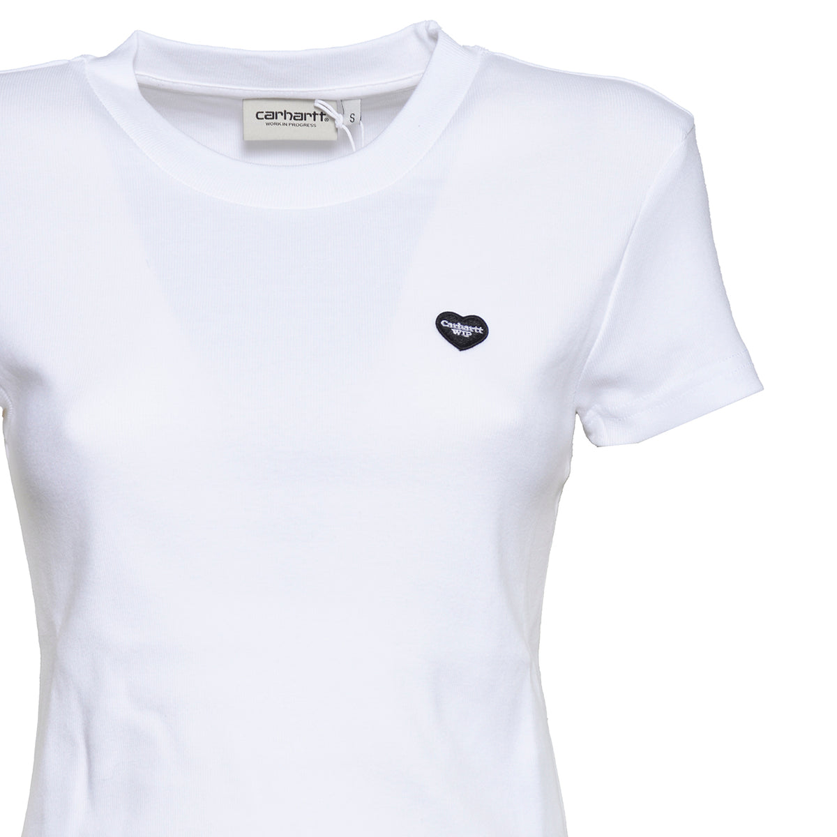 w' s/s small heart patch 