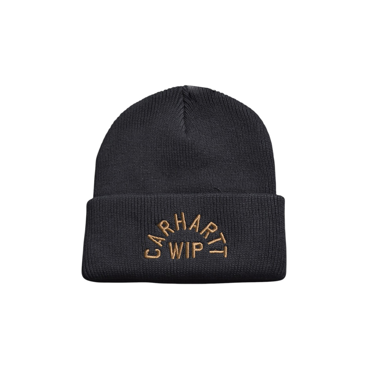arch script beanie organic cotton knit 
