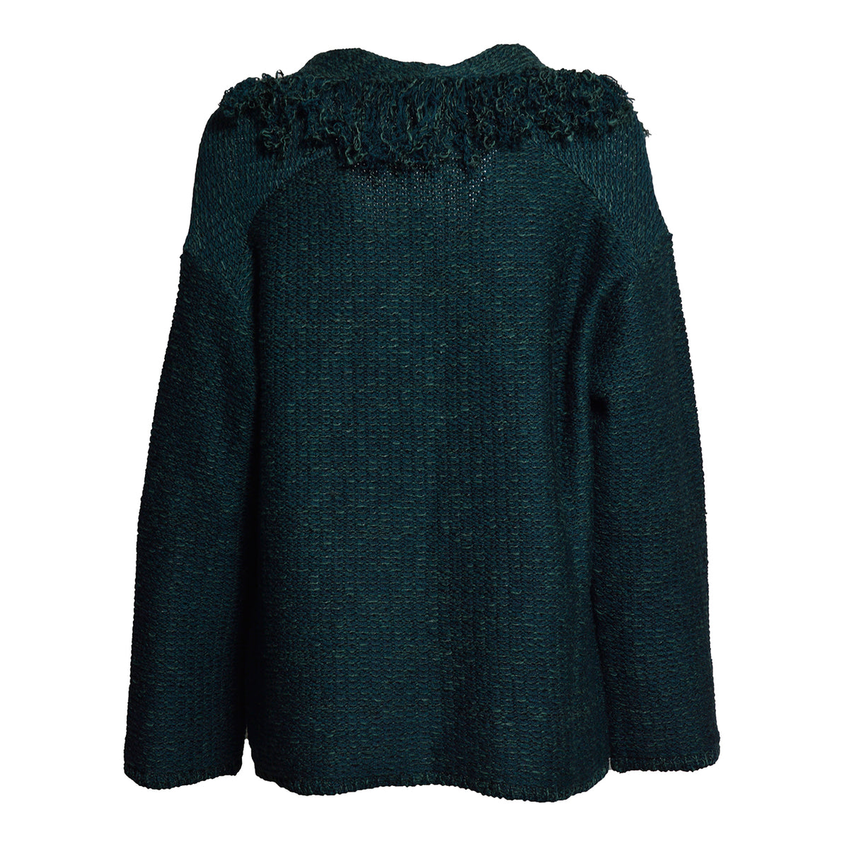 cardigan tropical collo sciallato 
