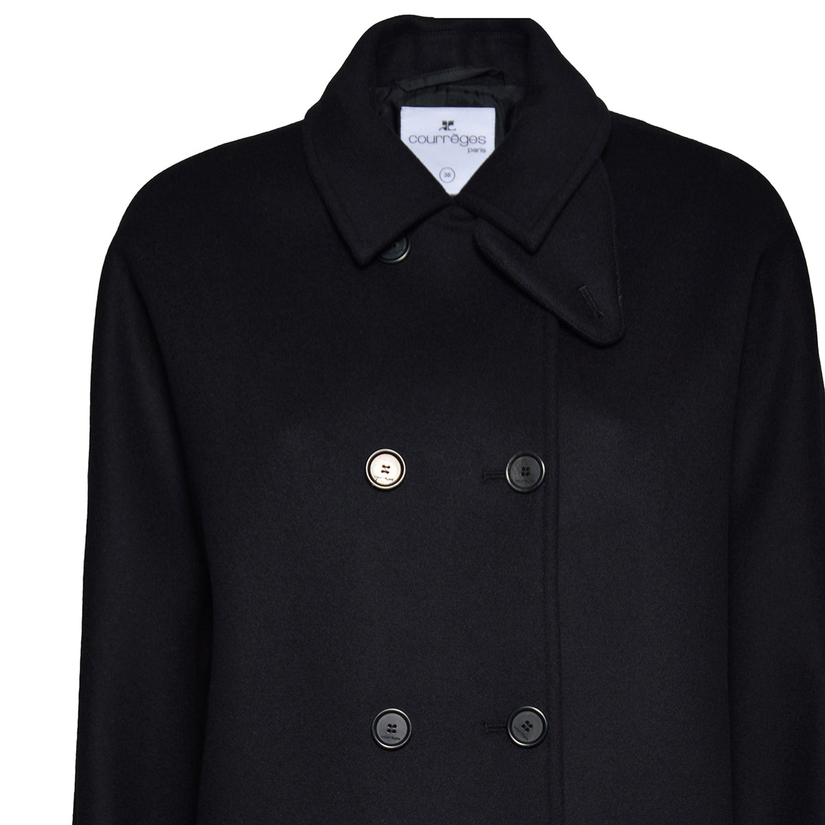 coat wool oversize 