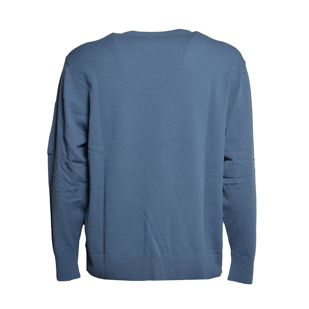 extrafine merino wool lens crewneck sweater 