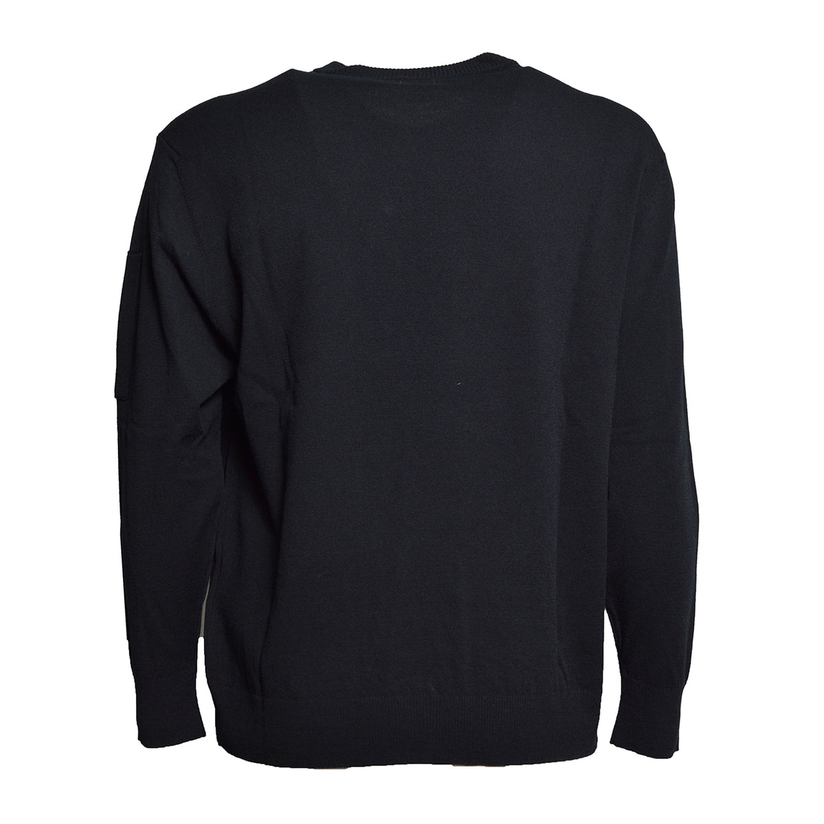 extrafine merino wool lens crewneck sweater 