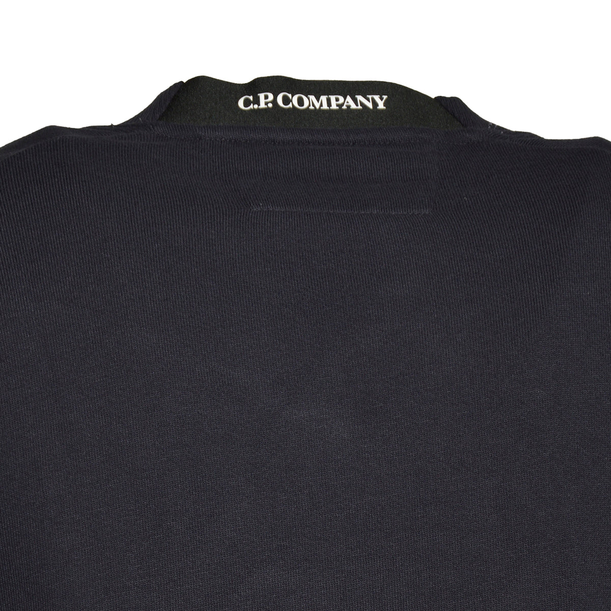 diagonal raised fleece crewneck lens sweatshirt 