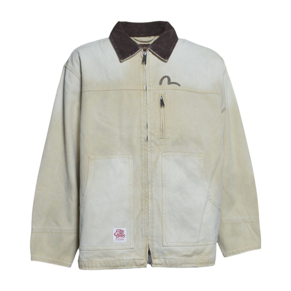ej, vintage canvas coverall jacket 