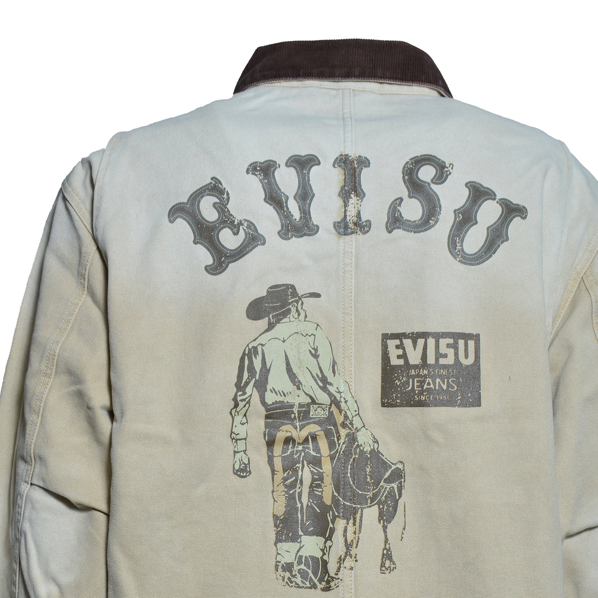 ej, vintage canvas coverall jacket 