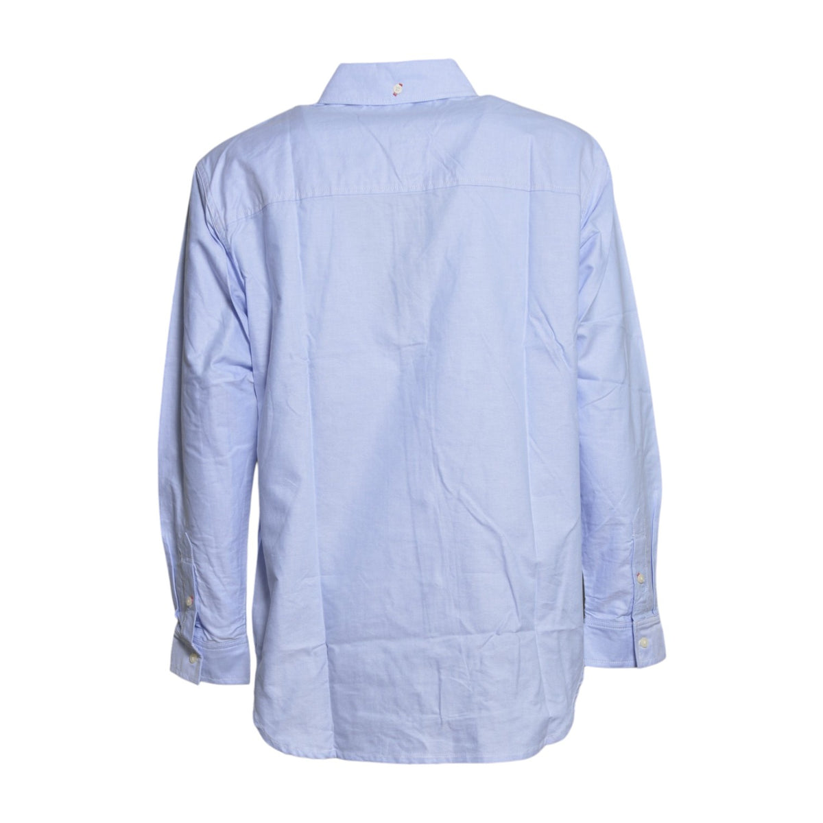 ht, ls oxford shirt w/ black seagull print 