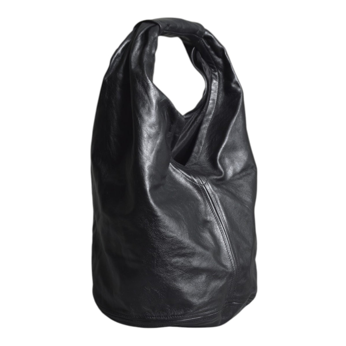 fofo drip bag malleable black bull hide 