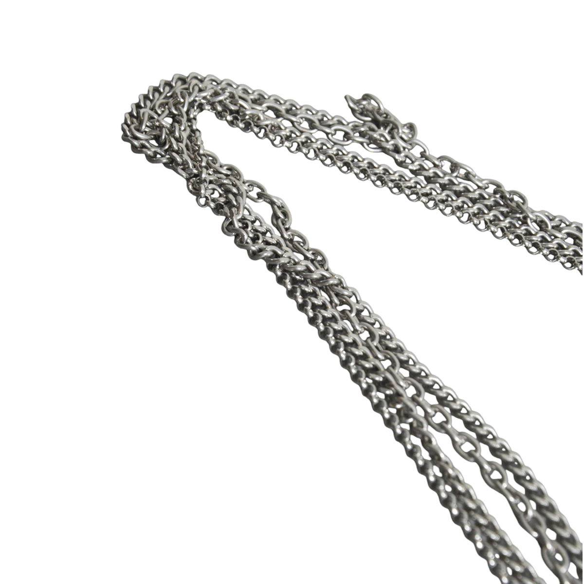 chain belt black chromexcel leather 
