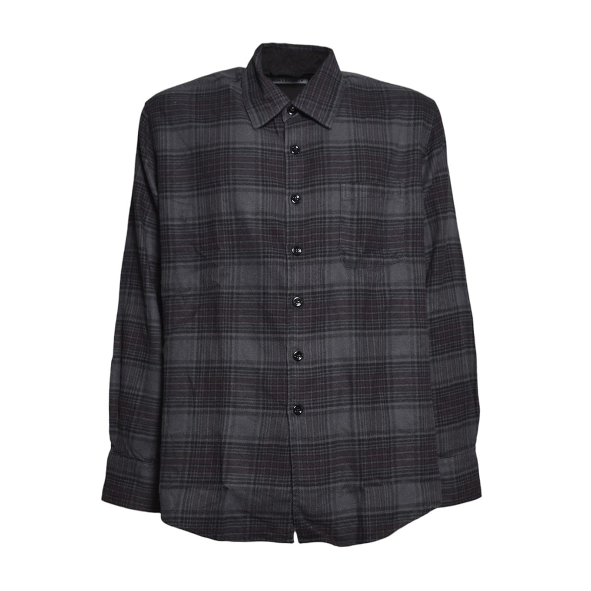 above shirt faded nocturne check flannel 