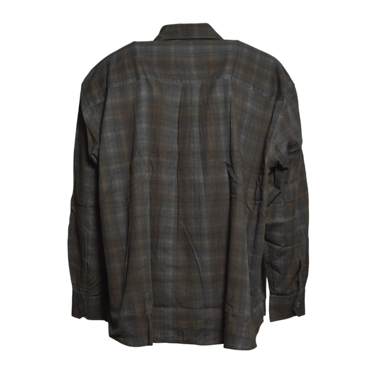 borrowed shirt more check print 