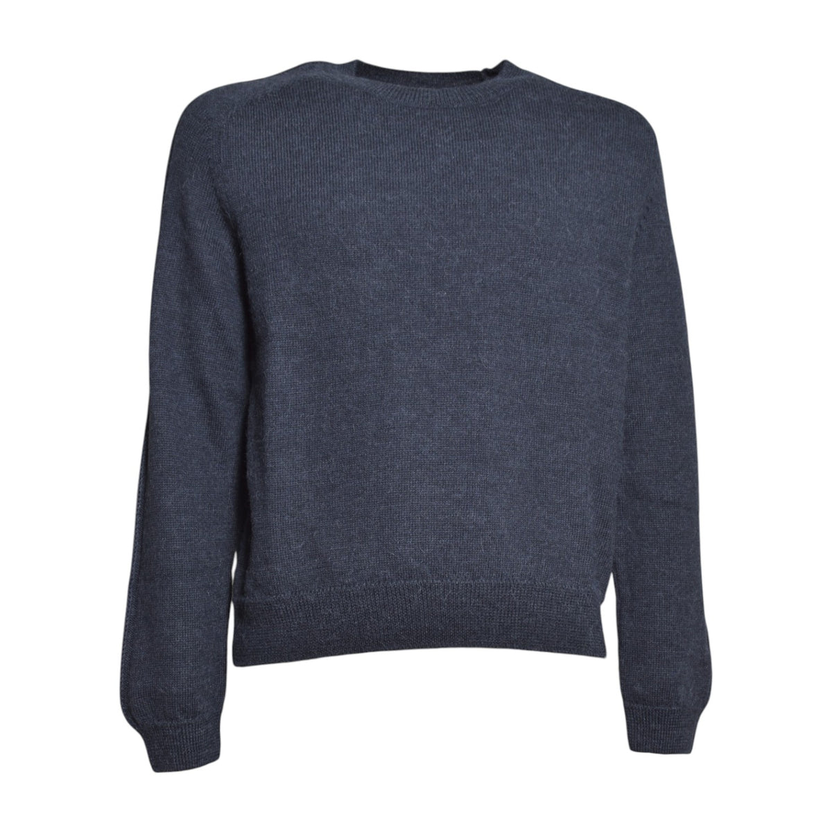 true roundneck charcoal snug alpaca wool 