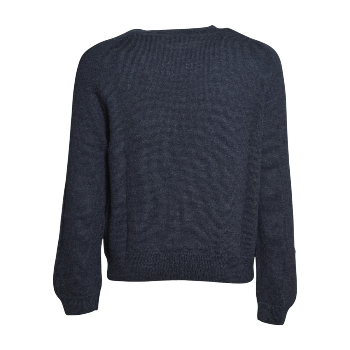 true roundneck charcoal snug alpaca wool 