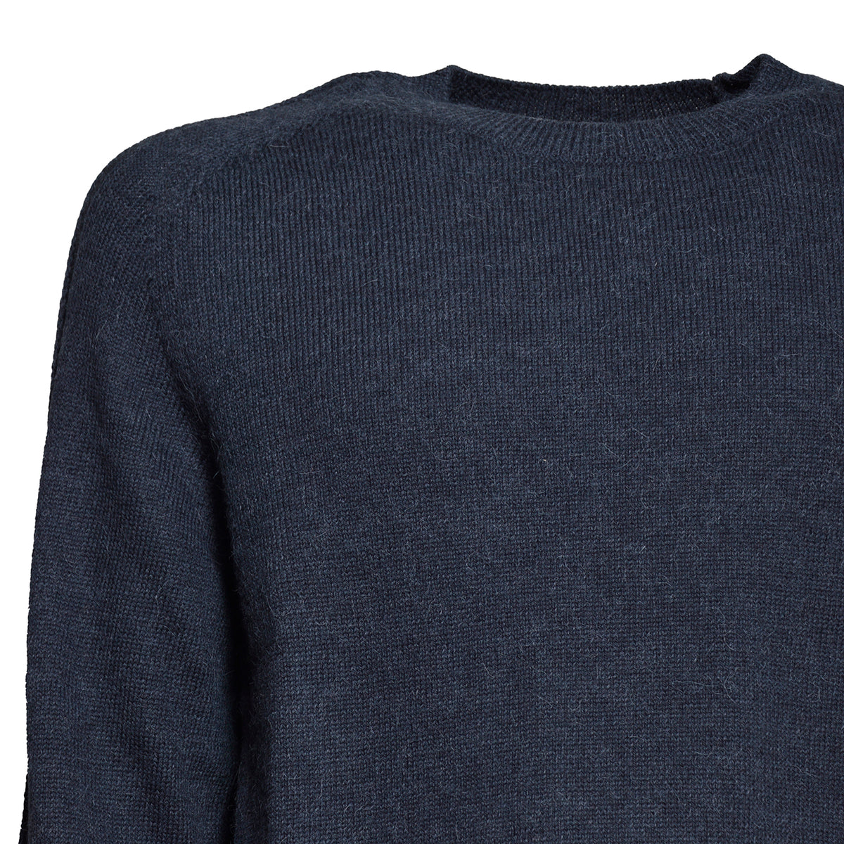 true roundneck charcoal snug alpaca wool 