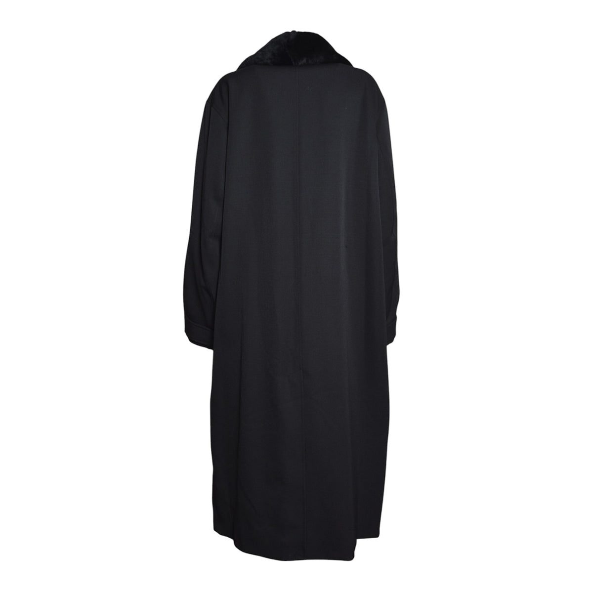 tundra coat coarse black gabardine 