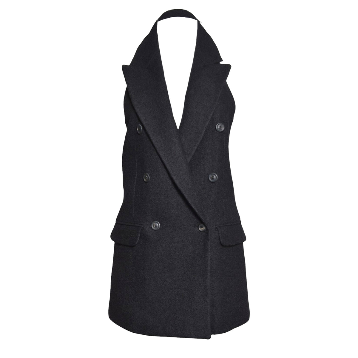 blaze apron ritual black mesh wool 