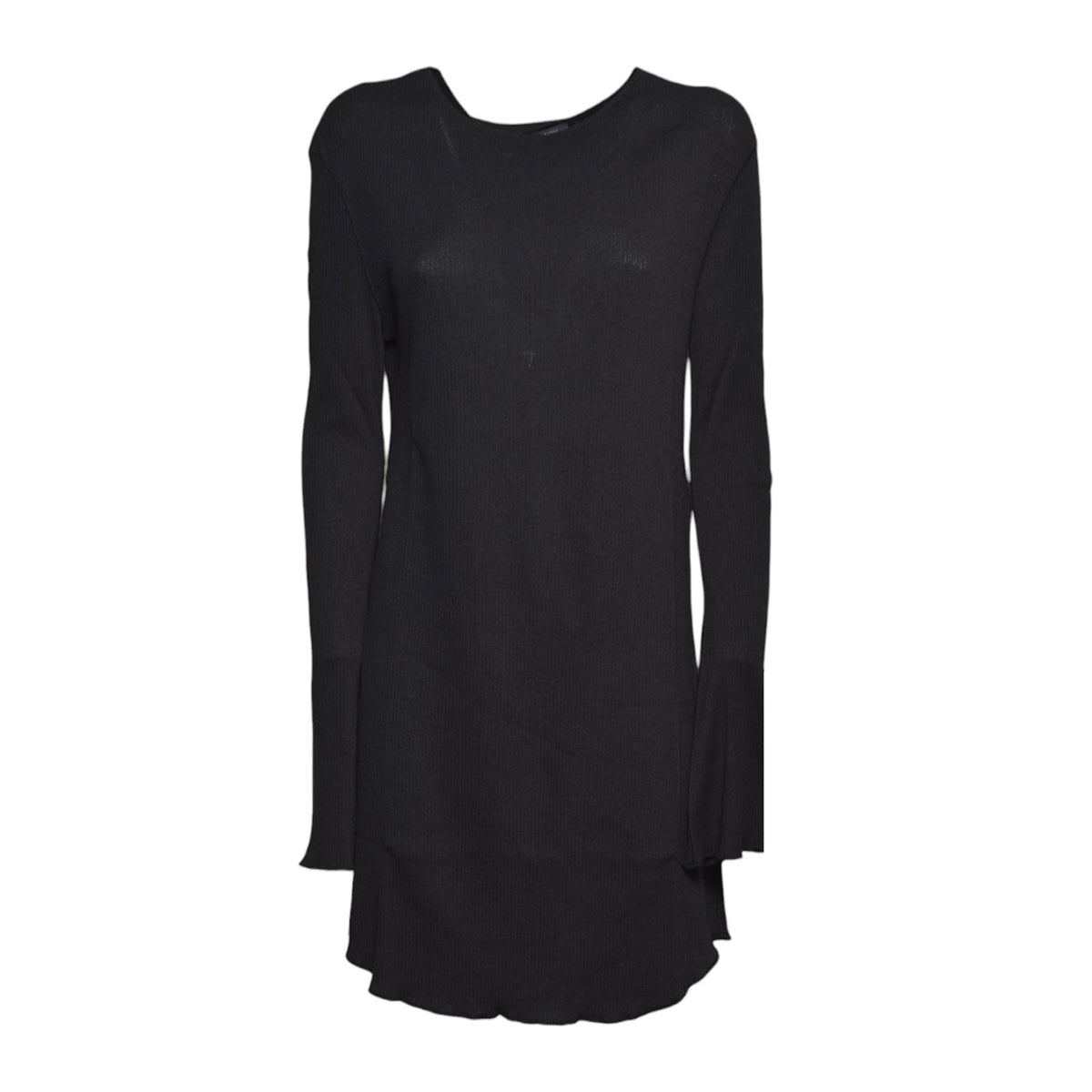 two face dress charred shade ripple rib 