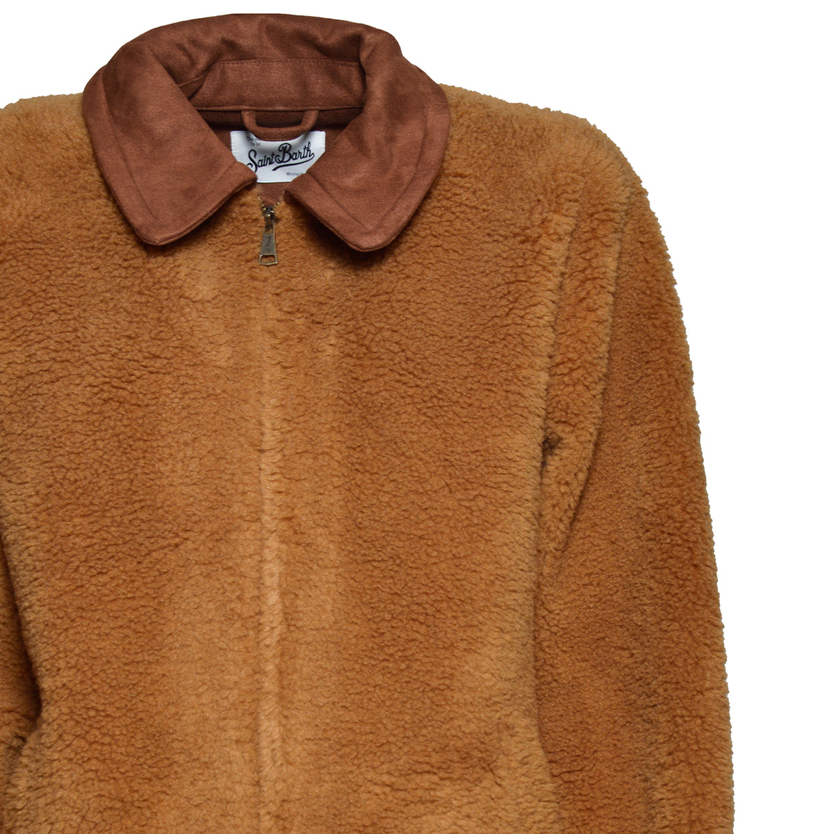 abel jr teddy fake fur bomber 