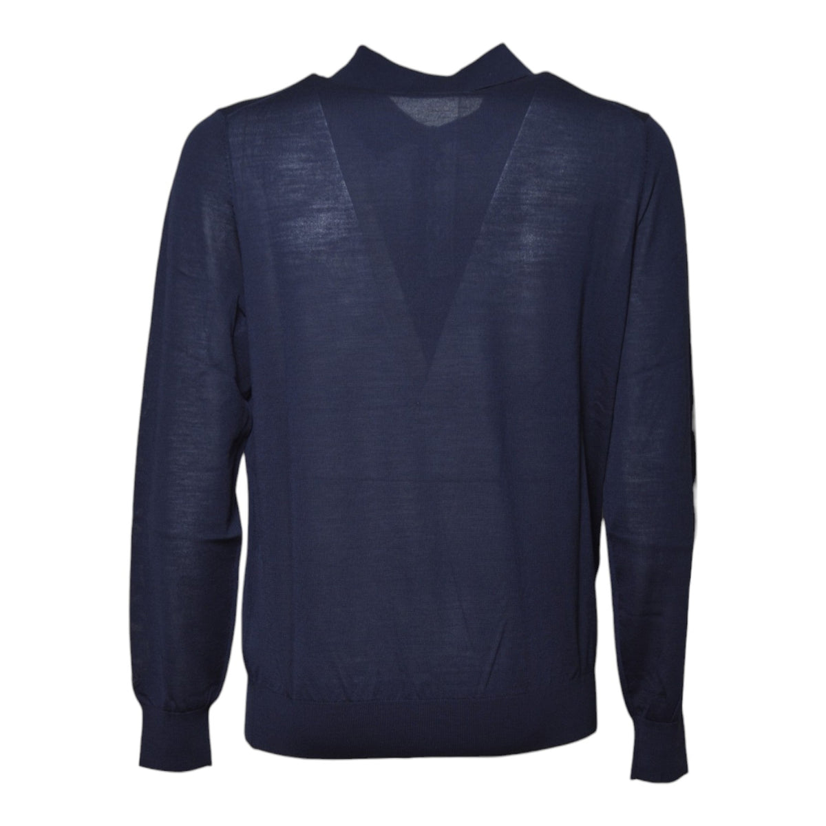 alfie merino polo button 