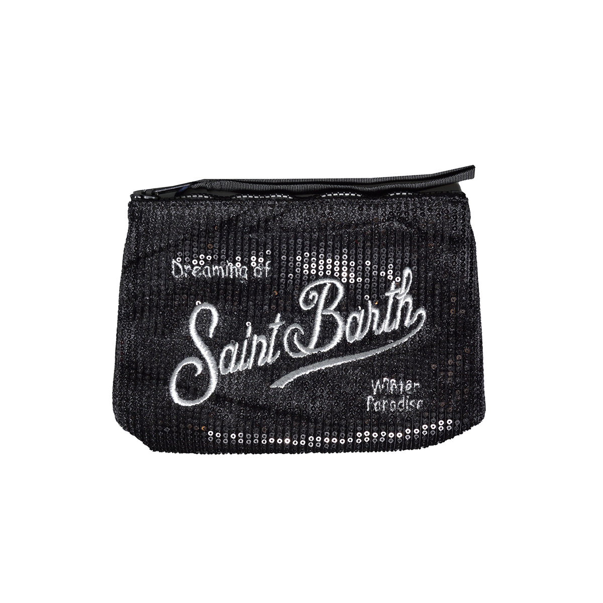 aline velvet paillettes pochette 