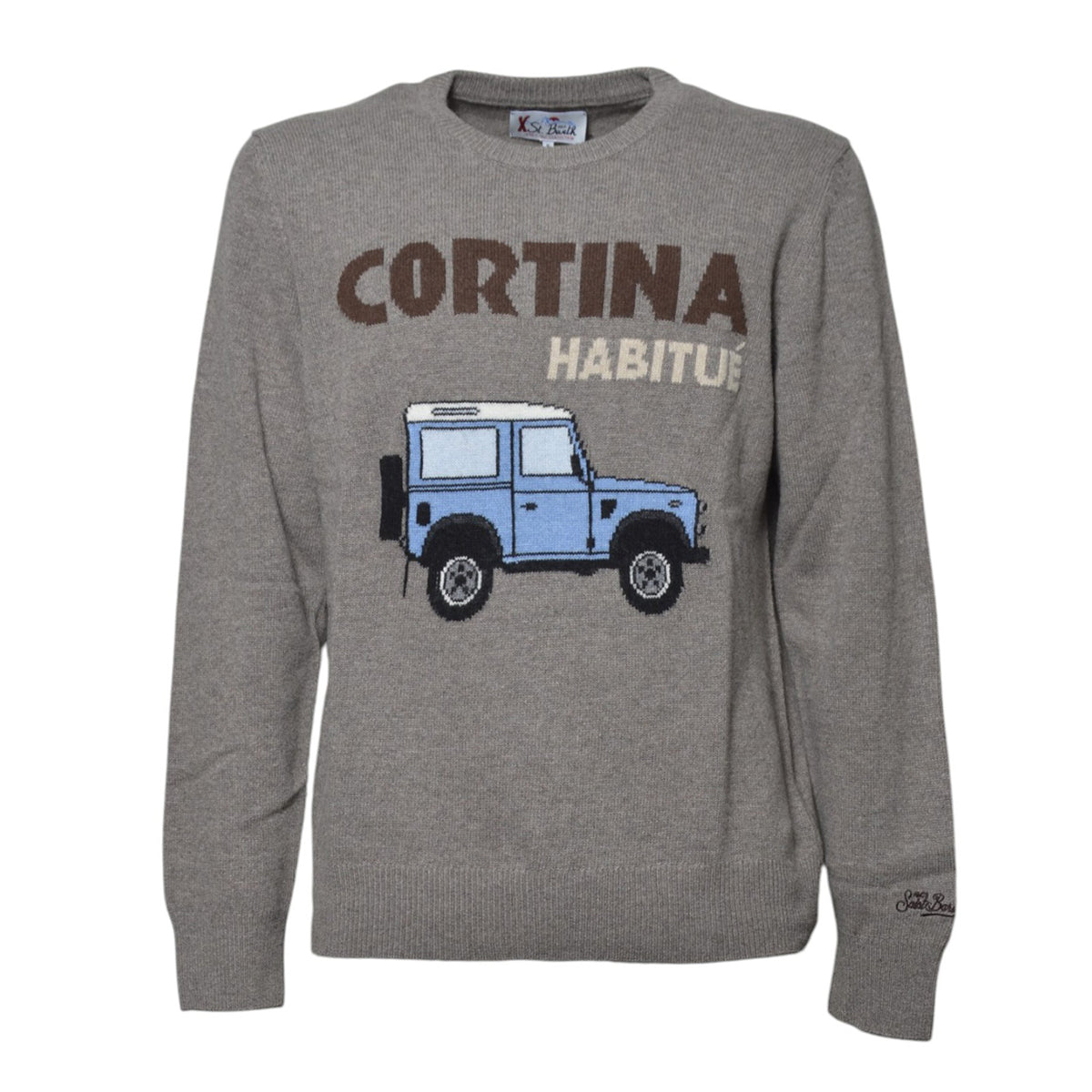 heron round-neck sweater 
