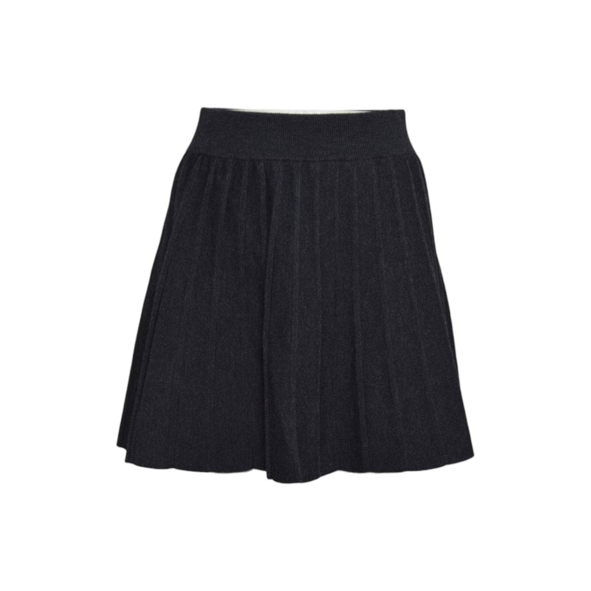 irina merino pleated knit skirt 