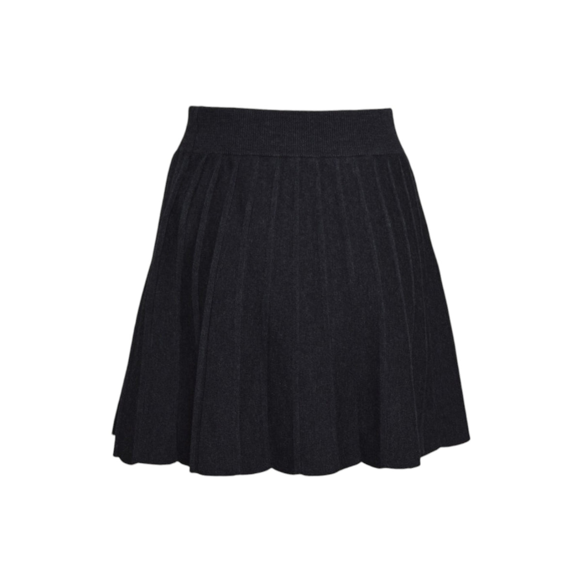 irina merino pleated knit skirt 